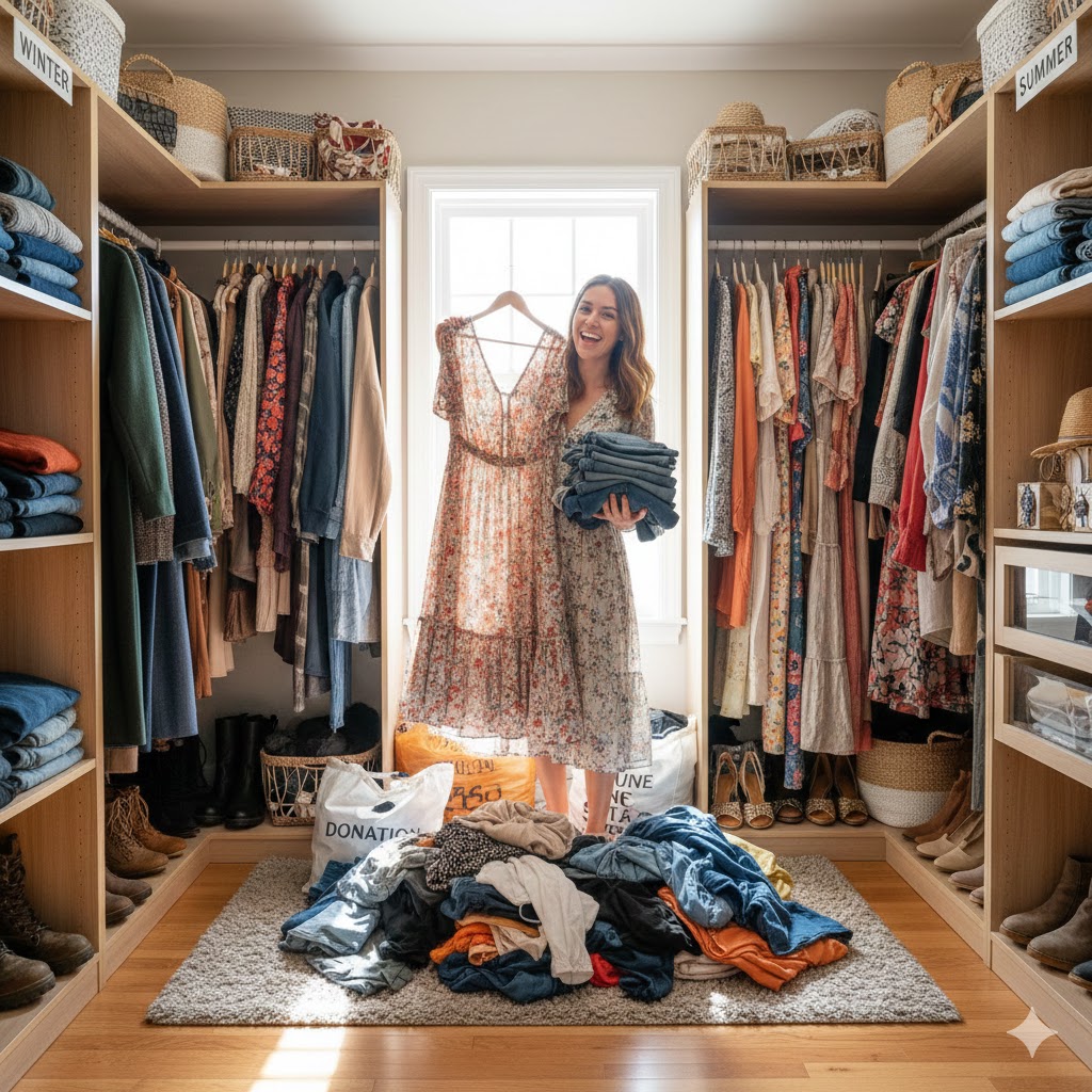 Seasonal wardrobe refresh